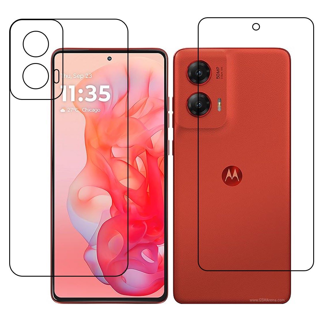 Motorola Moto G Stylus 5G (2024) (Front & Back) 9H Protective Flexible Compatible Mobile Screen Protector
